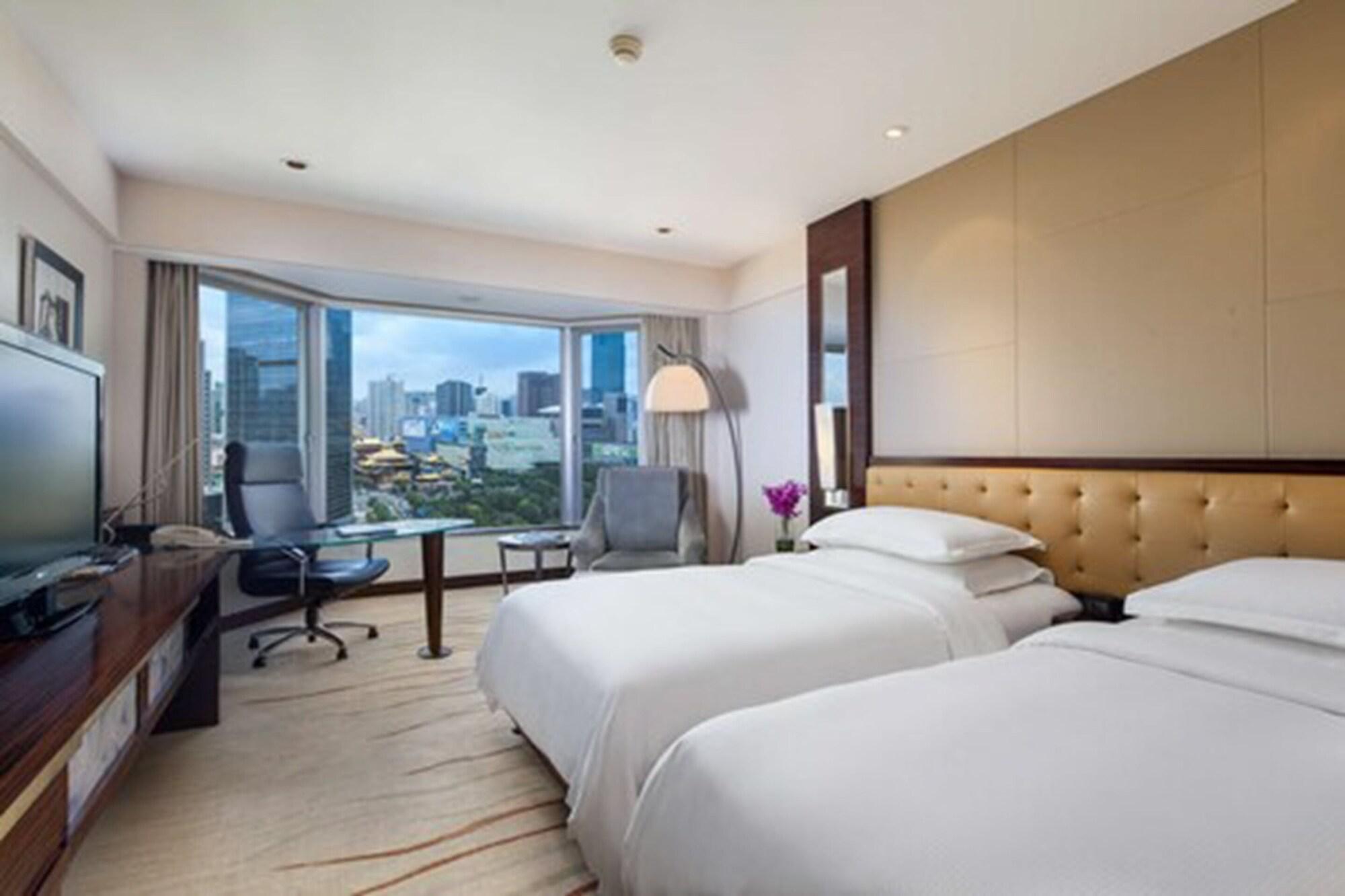The Kunlun Jing An Hotell Shanghai Exteriör bild