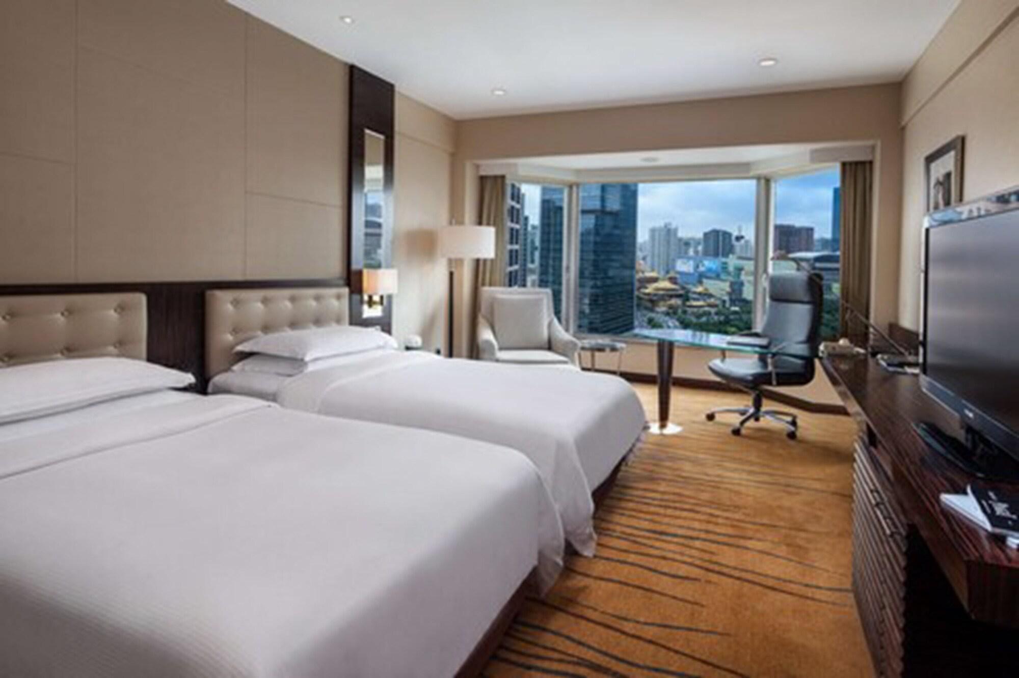 The Kunlun Jing An Hotell Shanghai Exteriör bild
