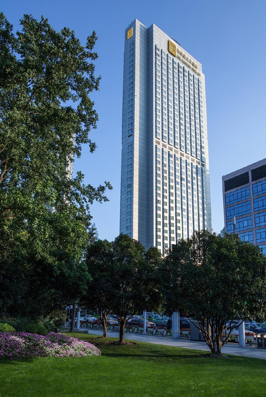 The Kunlun Jing An Hotell Shanghai Exteriör bild