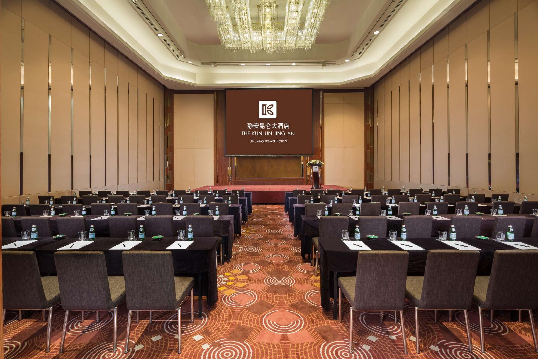 The Kunlun Jing An Hotell Shanghai Exteriör bild
