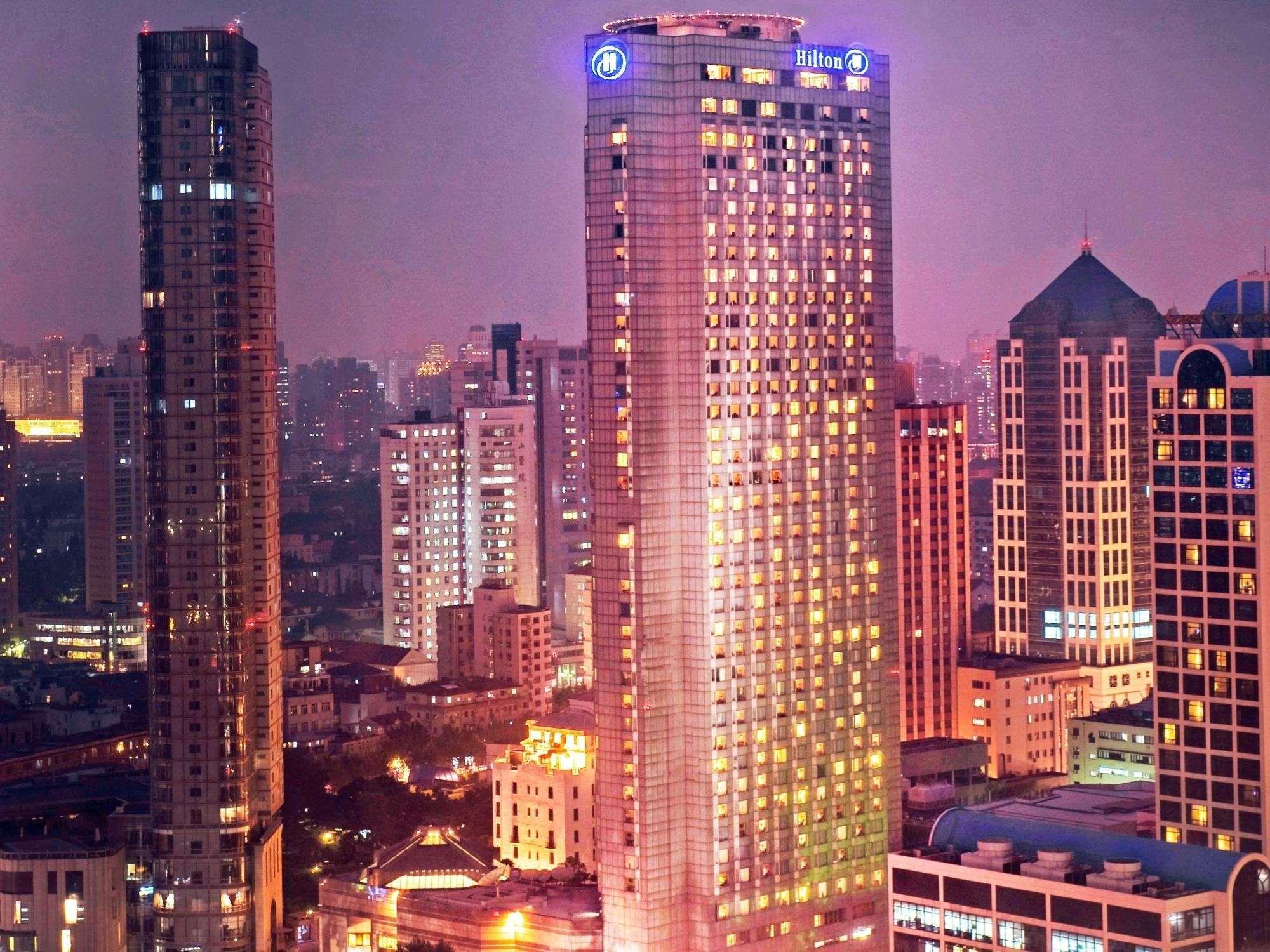The Kunlun Jing An Hotell Shanghai Exteriör bild