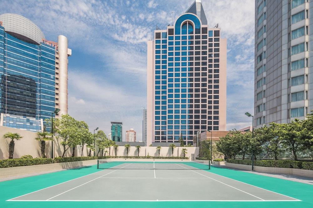 The Kunlun Jing An Hotell Shanghai Exteriör bild