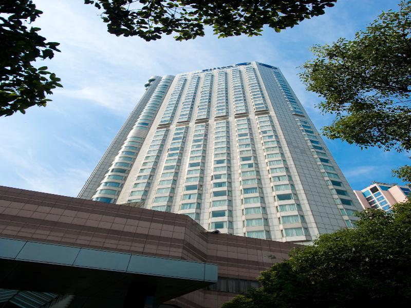 The Kunlun Jing An Hotell Shanghai Exteriör bild