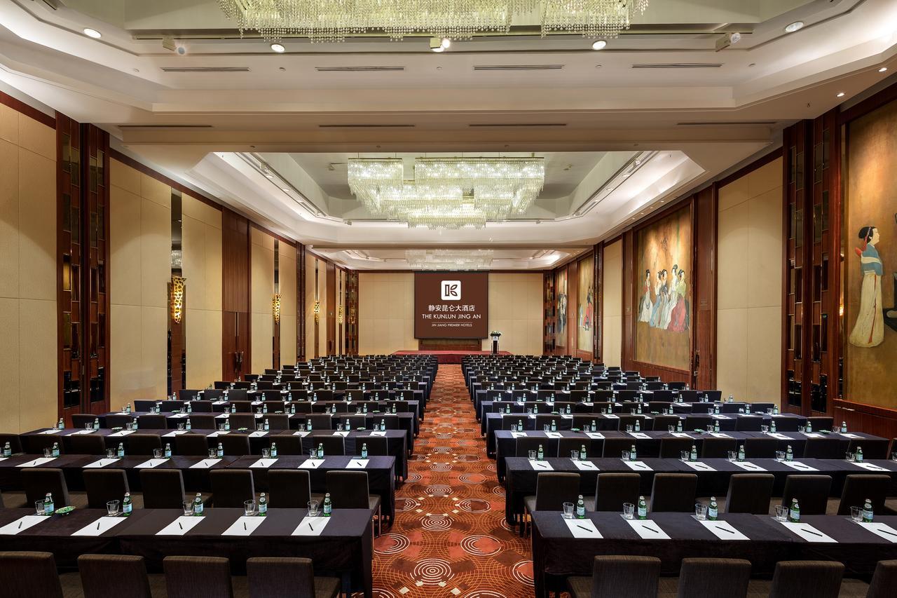 The Kunlun Jing An Hotell Shanghai Exteriör bild