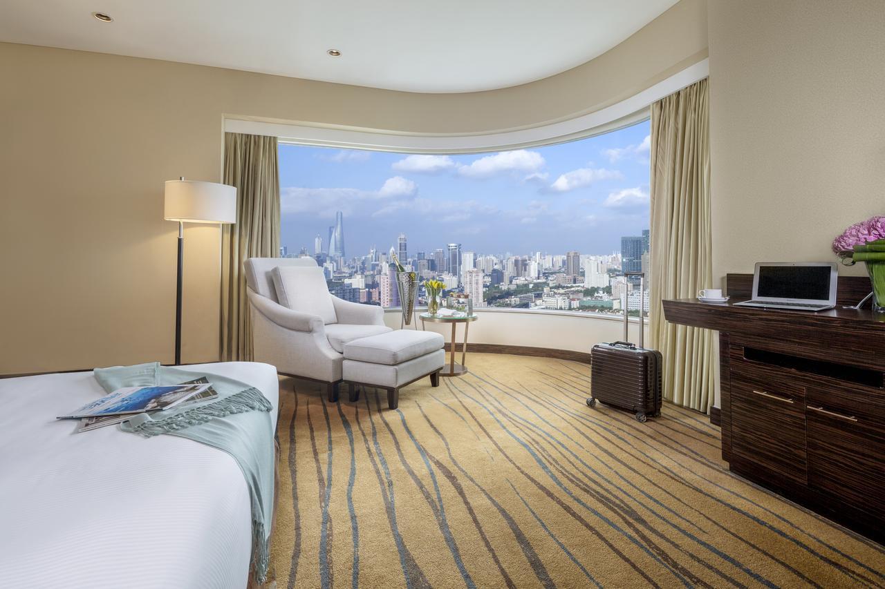 The Kunlun Jing An Hotell Shanghai Exteriör bild