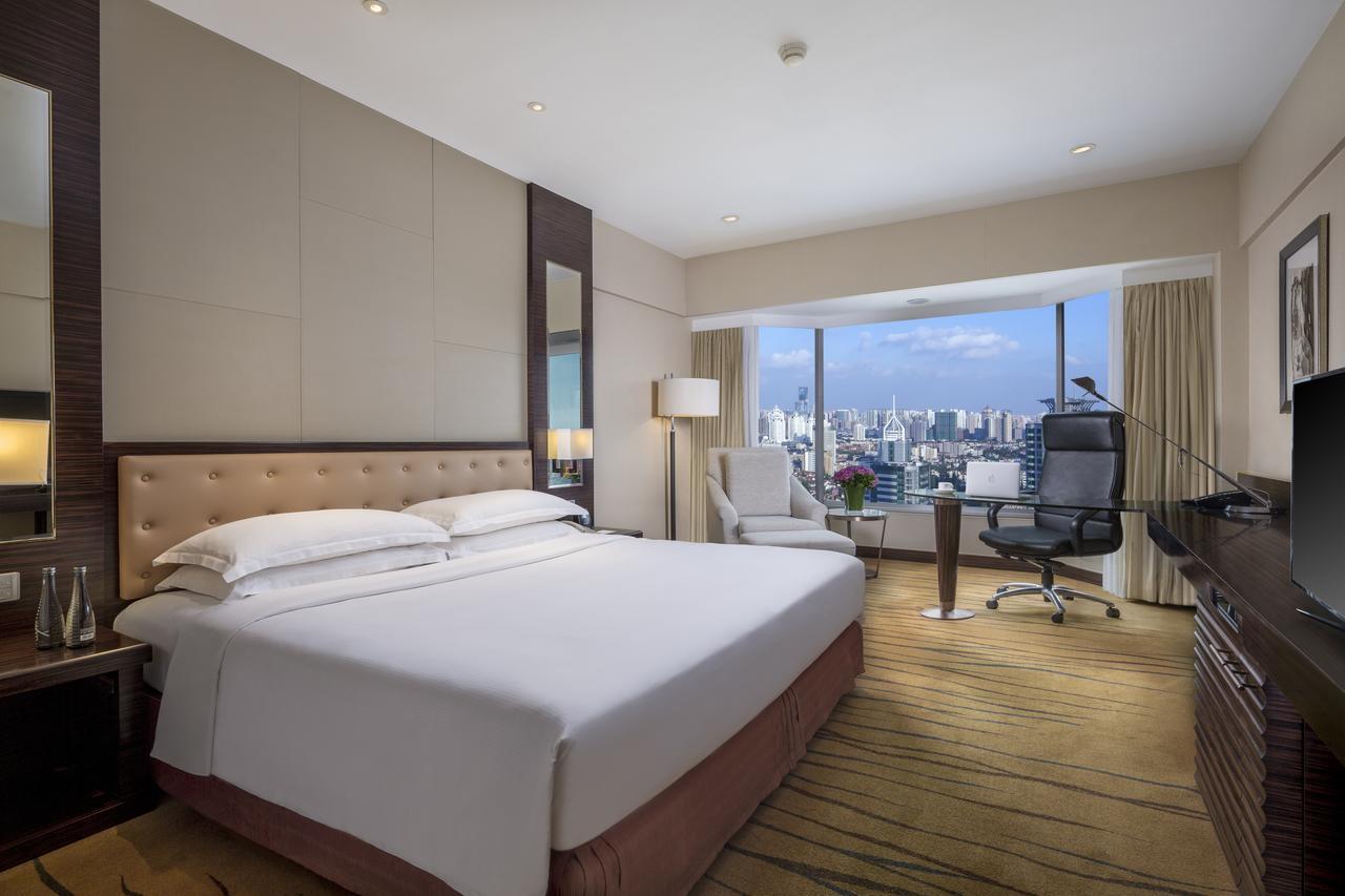 The Kunlun Jing An Hotell Shanghai Exteriör bild